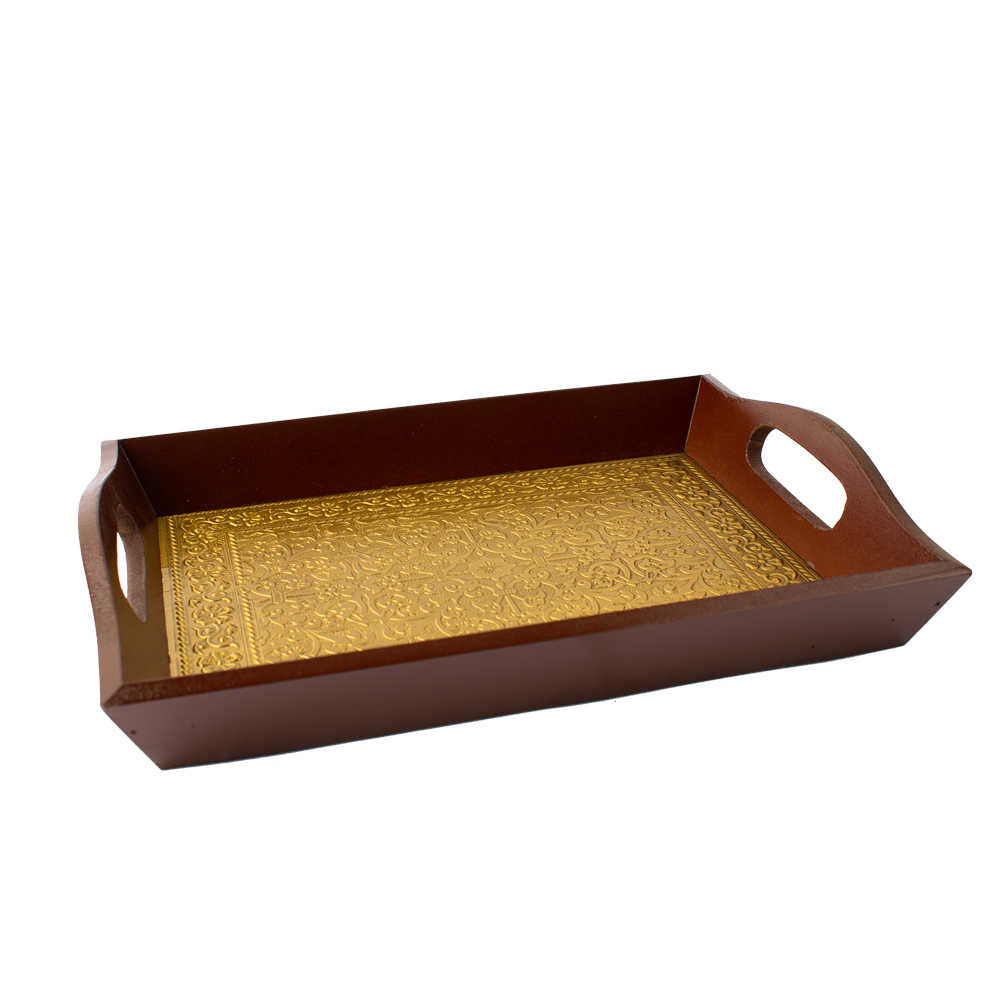 ARK golden tray handmade