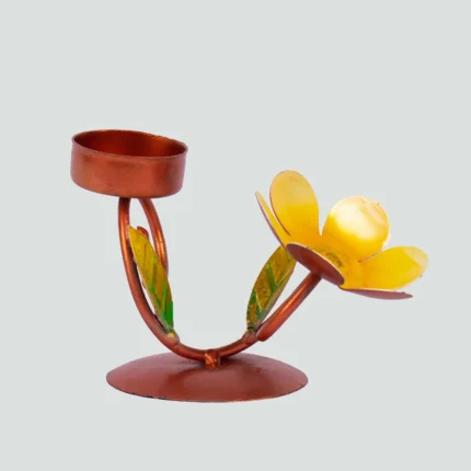 Flower Metal Candle Stand handicraft