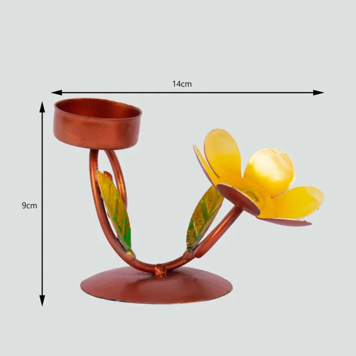 Flower Metal Candle Stand handicraft