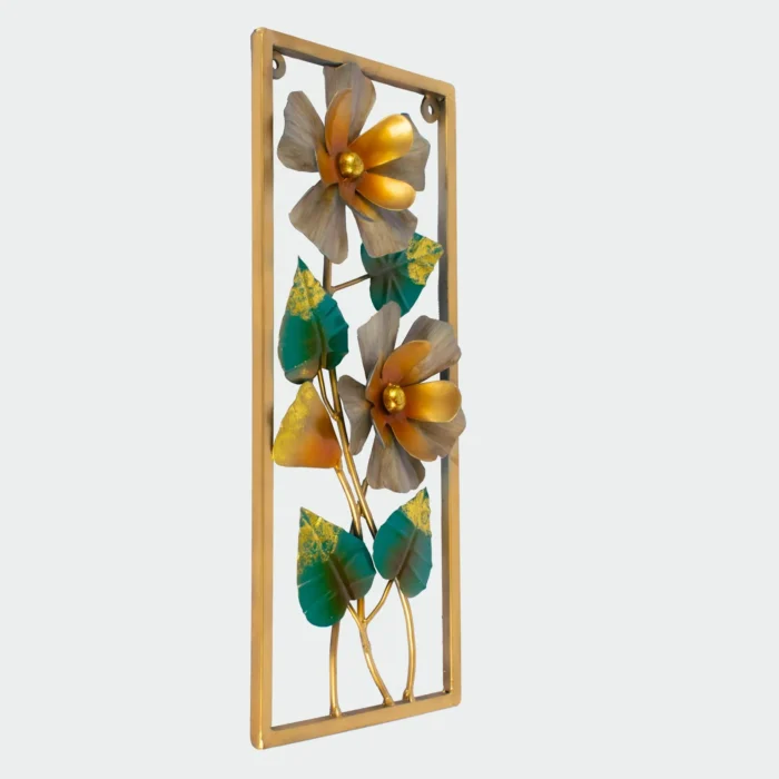 handmade metal flower wall decor