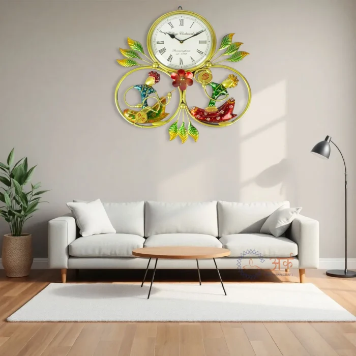 ARK handmade metal wall clock