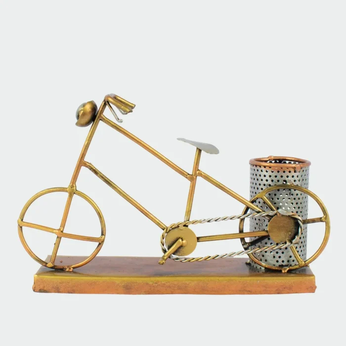 ARK handmade Bicycle Metal Pen Holder