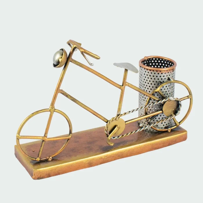 ARK handmade Bicycle Metal Pen Holder