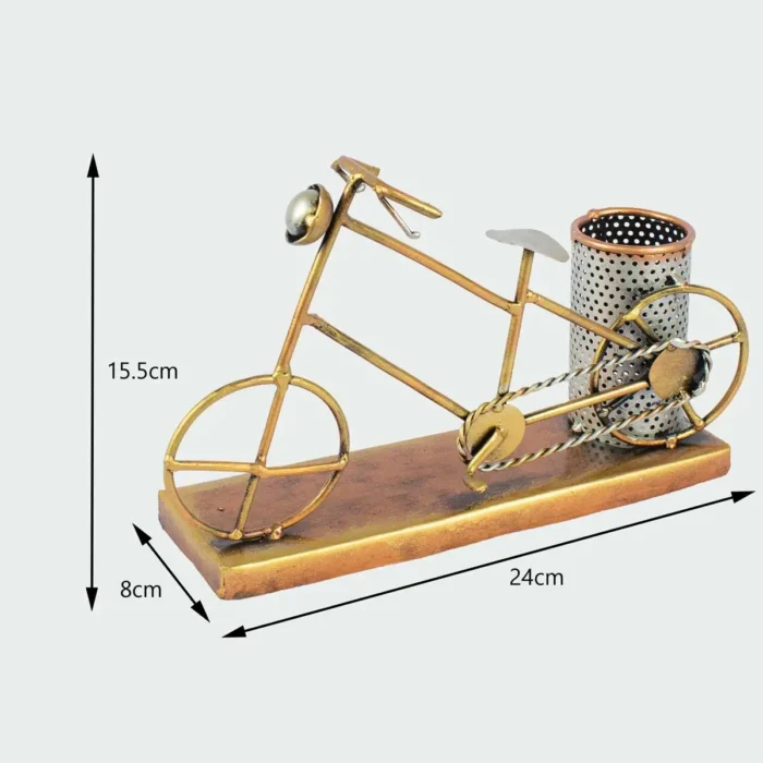 ARK handmade Bicycle Metal Pen Holder