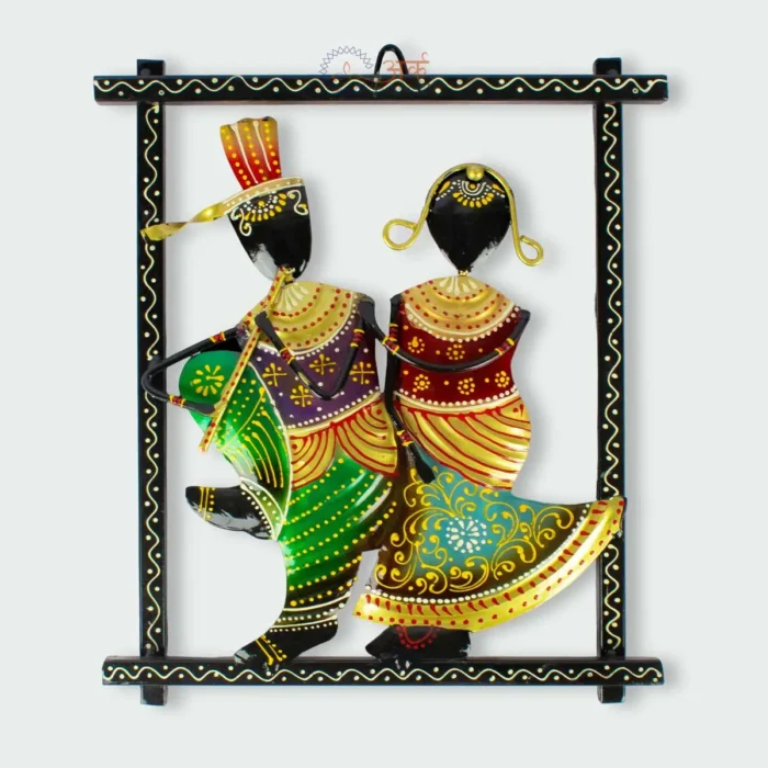 ARK Handmade metal radhakrishna frame